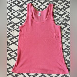 J.Crew Large Cotton Tank Pink